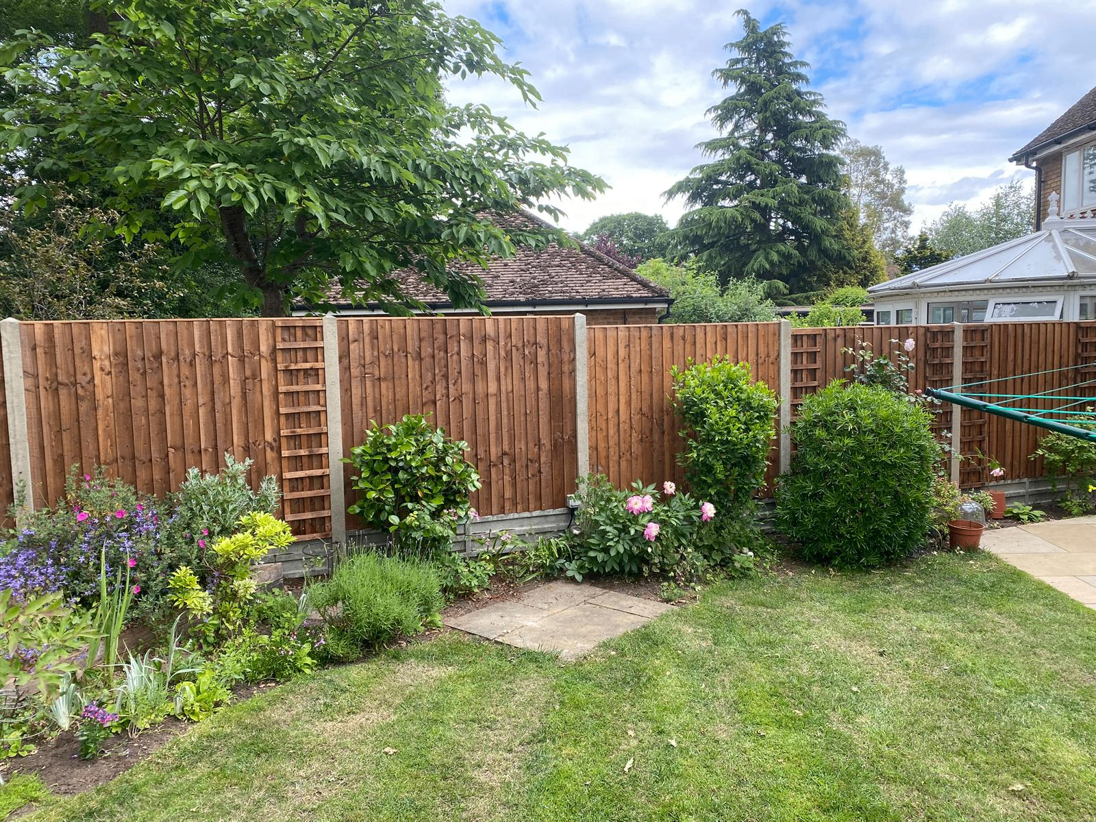 Trellis Fence in Walton-on-Thames